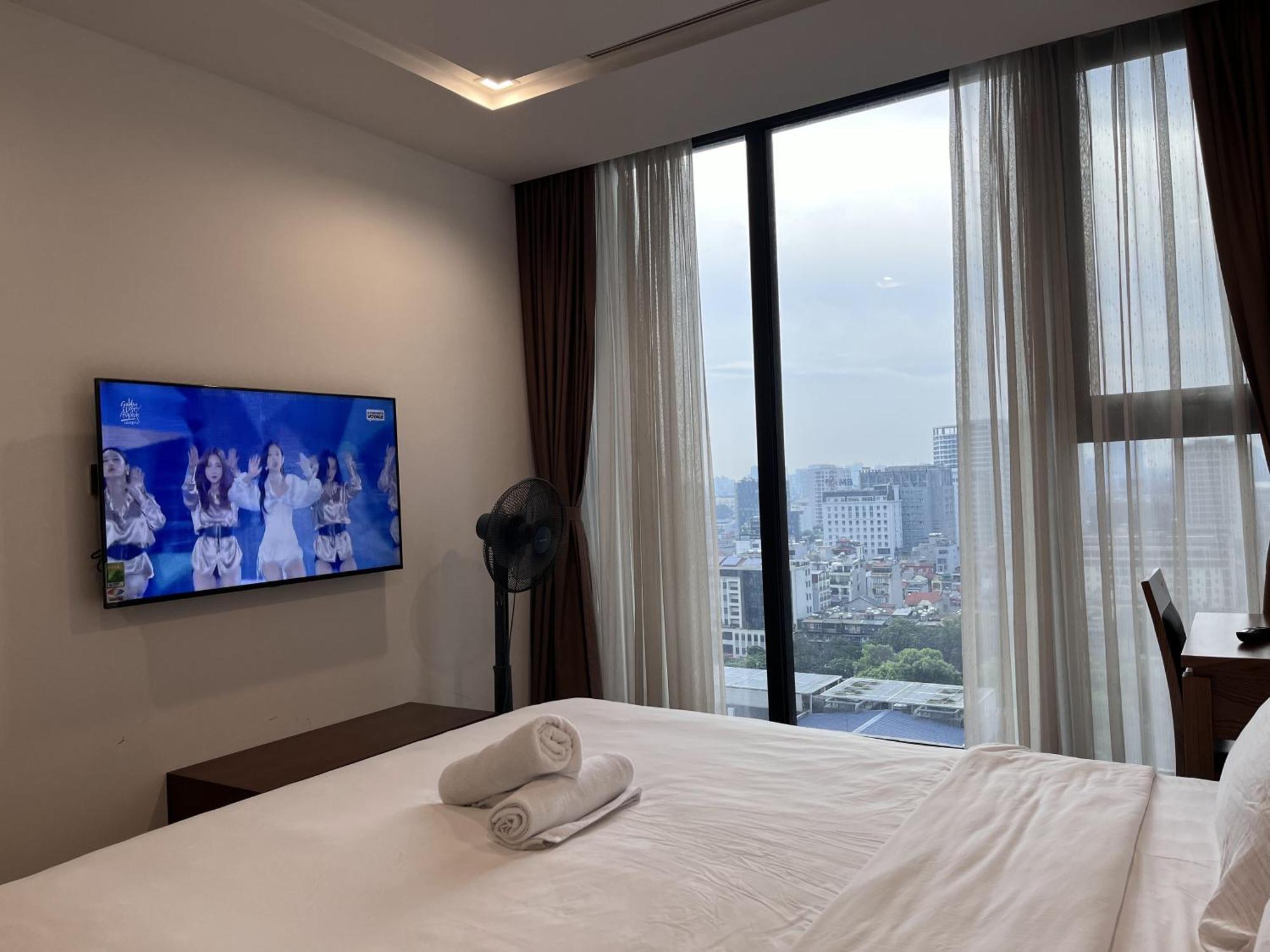 Lejlighed i Ba Dình på 81 m². Soveværelser: 2. Private badeværelser: 2. Hanoi Eksteriør billede